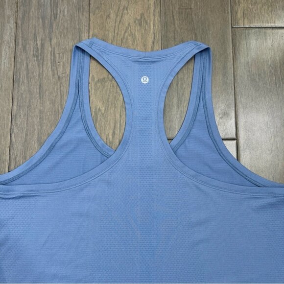 Lululemon Swiftly Tech Racerback Tank Top 2.0 *Waist Length Oasis Blue - Picture 4 of 7